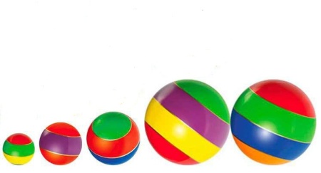 Купить Мячи резиновые (комплект из 5 мячей различного диаметра) в Высоцке 