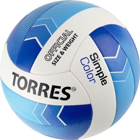 Купить Мяч волейбольный Torres Simple Color любительский р.5 в Высоцке 